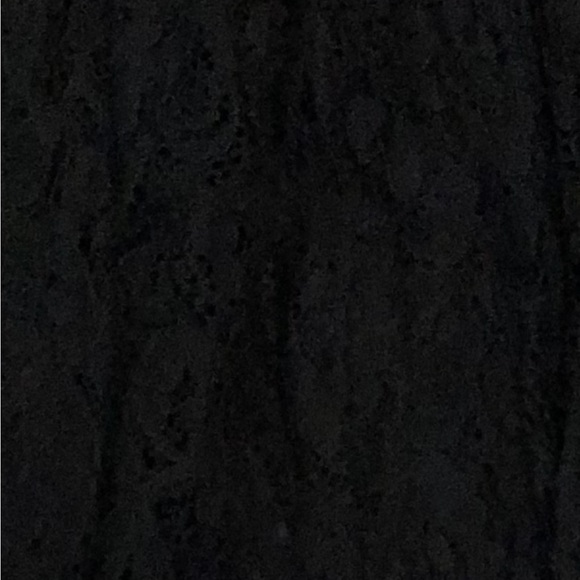 Y2K Layered Black Lace Skirt Goth Boho Rocker  Whimsigoth Deadstock - Picture 3 of 5